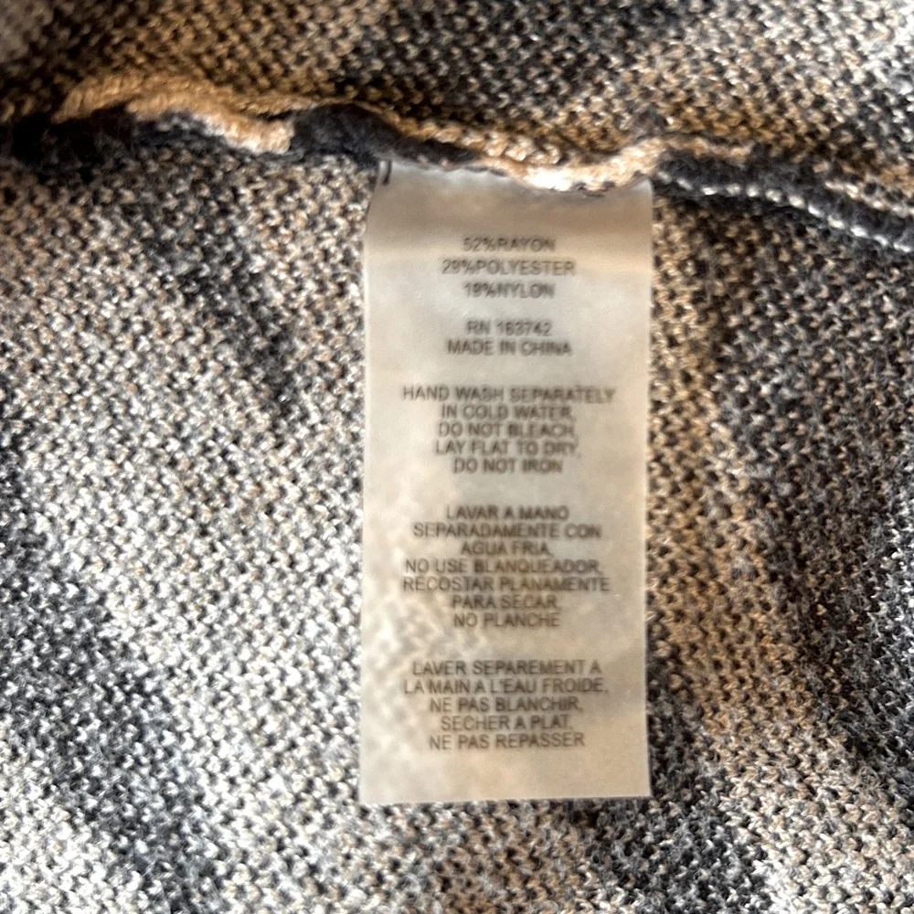 Sioni Animal Print Cardigan - Size XL